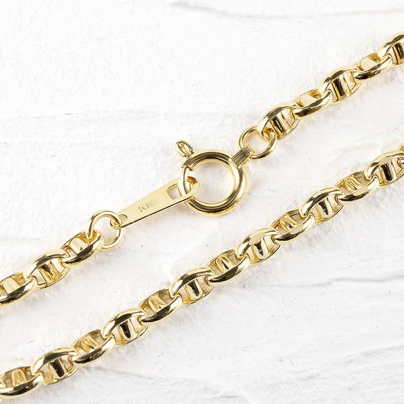 18金 ブレスレット レディース 18cm イエローゴールドK18 中空 地金 ブレス 18金 18k k18 女性 シンプル あすつく 送料無料 セール saleの画像