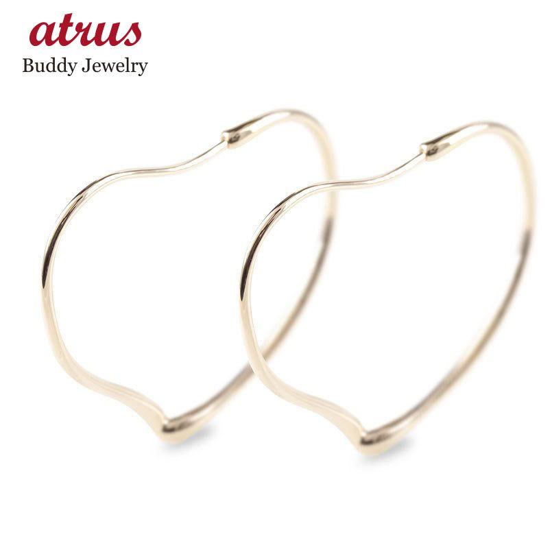 手数料安い ゴールド オープンハート フープピアス レディース ハート 10k イエローゴールドk10 10金 地金 あすつく ピアス リング 送料無料 s100yi ジュエリー工房アトラス 通販 Yahoo ショッピング 最新コレックション Www Doctor Plan Com