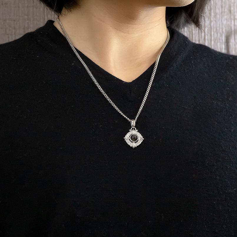 ジュエリー工房アトラス シルバー ネックレス トップ メンズ 喜平用