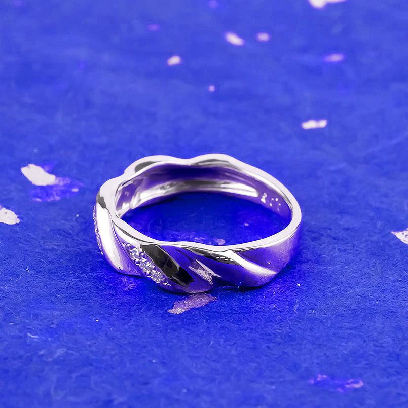 プラチナ リング pt999 ダイヤモンド レディース 純プラチナ 指輪 婚約指輪 安い ダイヤ ピンキーリング エンゲージリング 女性 送料無料 セール saleの画像