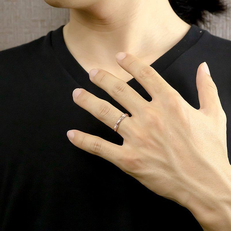 18金 ネックレス リング ダイヤモンド 浮き輪 メンズ ペア リンクコーデ セット ピンクゴールドk18 トップ 指輪 マリンモチーフ 送料無料 人気 セール saleの画像