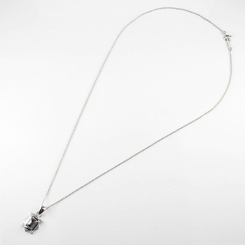プラチナ ネックレス トップ メンズ ブラックダイヤモンド 2ctUP 一粒 大粒 ダイヤモンド ペンダント pt900 男性 チェーン 送料無料 人気 セール saleの画像