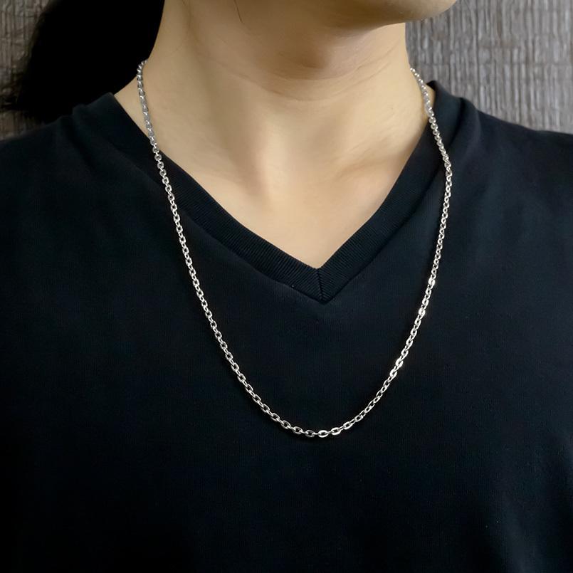 ジュエリー工房アトラス プラチナ ネックレス メンズ チェーンのみ