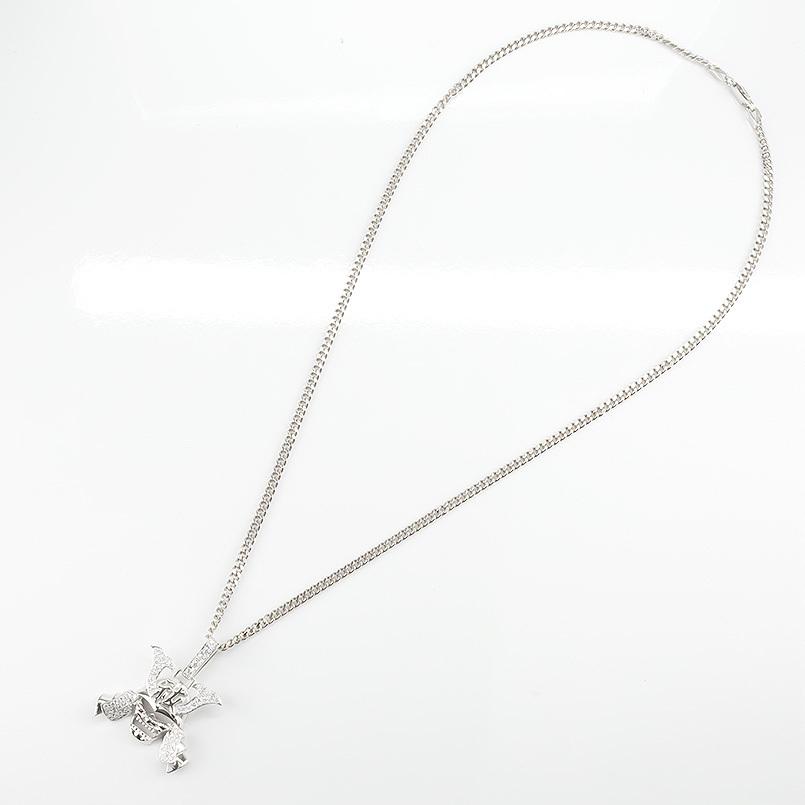 シルバー ネックレス メンズ トップ 喜平用 ダイヤモンド 武士 甲冑 兜 祓 ペンダントトップ sv925 ペンダント チェーン キヘイ 男性 送料無料 セール saleの画像