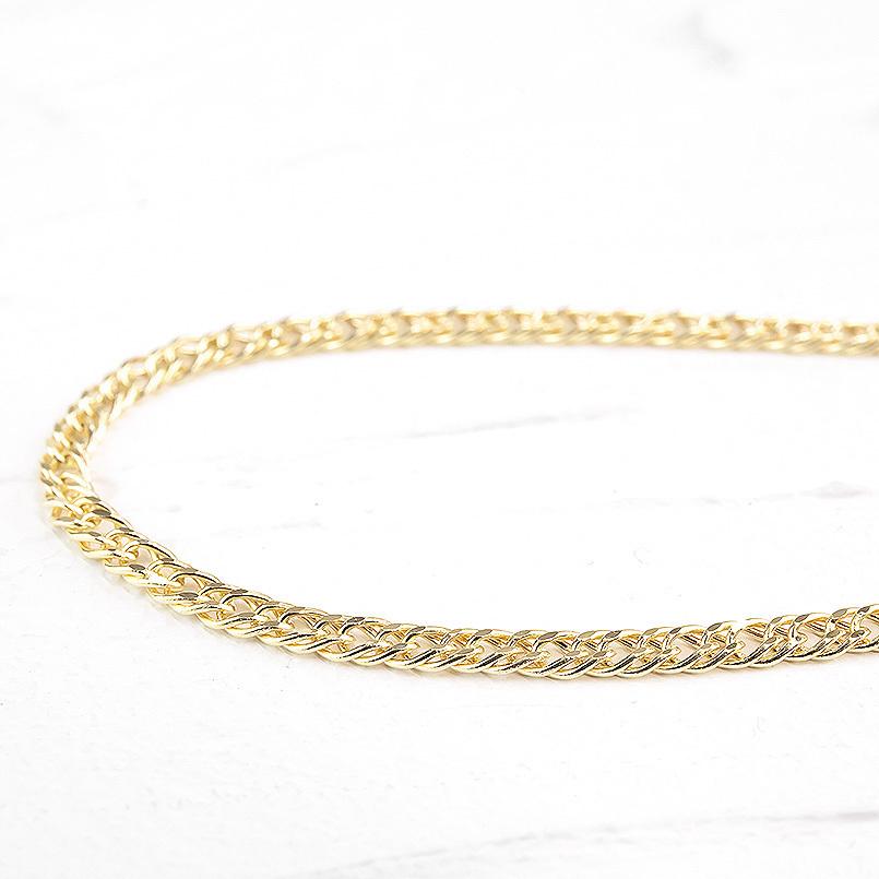 18金 ブレスレット 喜平 メンズ チェーンのみ 18cm 中空 ゴールド 18k K18 キヘイ 地金 シンプル ブレス 男性 人気 あすつく 送料無料 人気 セール saleの画像