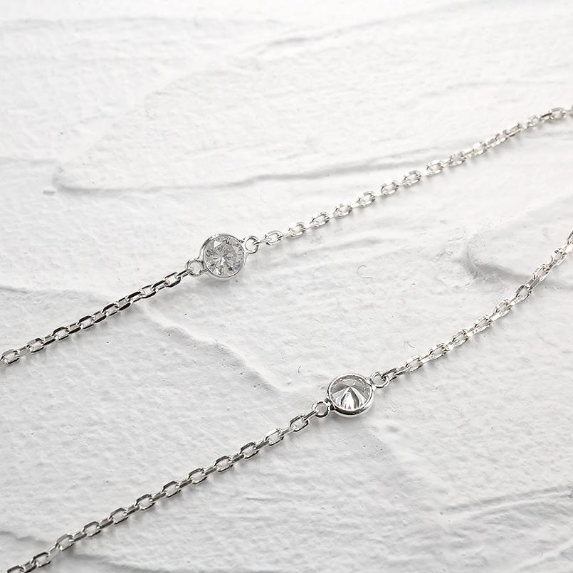 ジュエリー工房アトラス プラチナ ネックレス ダイヤモンド 1.0ct 