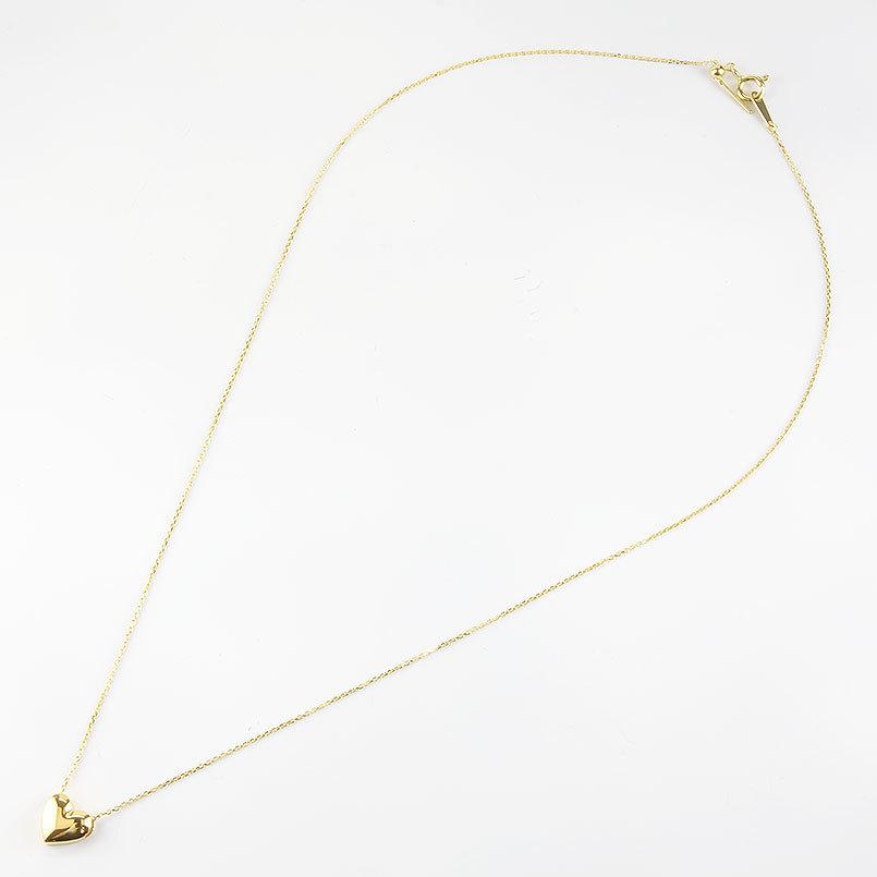 純金 ネックレス 24金 トップ ハート レディース ゴールド 24K ペンダントトップ ゴールド k24 地金 シンプル LGBTQ 男女兼用 送料無料 saleの画像
