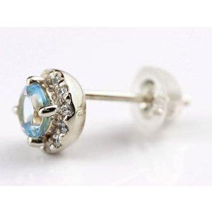 ピアス プラチナ 選べる天然石 ペア ダイヤモンド シンプル 大粒 取り巻き スタッドピアス メンズ ダイヤ 送料無料 セール saleの画像