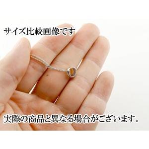 シルバー ネックレス トップ 選べる 誕生石 ベビーリング 出産祝い お守り 甲丸 レディース sv925 ペンダントトップ リング シンプル 送料無料 セール saleの画像