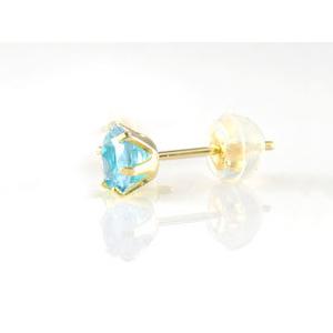 ピアス 18金 レディース 選べる天然石 イエローゴールドk18 18k シンプル 18金 宝石 あすつく 送料無料 セール saleの画像