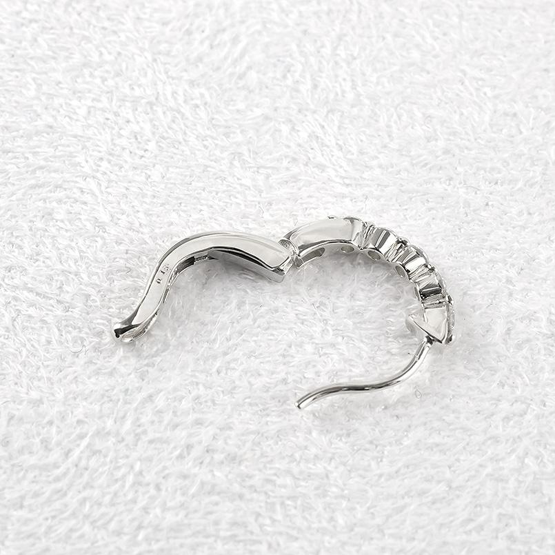 プラチナ フープピアス 片耳 ダイヤモンド レディース 普段使い pt950 リング 中折れ式 おしゃれ 女性 あすつく 送料無料 セール saleの画像