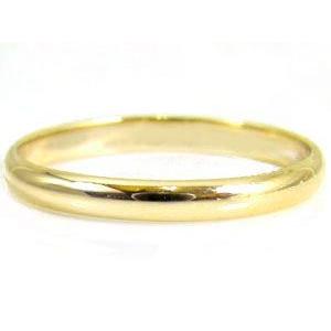 結婚指輪 ペアリング ペア 安い 甲丸 ゴールド 18k イエローゴールドk18 マリッジリング ダイヤモンド 一粒 18金 ストレート 女性 最短納期 セール SALE｜atrus｜04