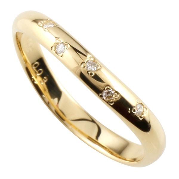 婚約指輪 ダイヤ ダイヤモンド リング イエローゴールドK18 指輪 エンゲージリング 指輪 18金 ダイヤモンドリングストレート 2.3 女性 送料無料 母の日