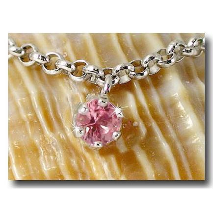 全国宅配無料 メンズ アンクレット ピンクトルマリン ホワイトゴールドk18 10月の誕生石 18金 チェーン 男性用 宝石 送料無料 50 Off Www Thedailyspud Com