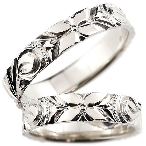 ハワイアンジュエリー 結婚指輪 ペアリング ペア シルバー マリッジリング シンプル 人気 プレゼント 女性 送料無料 セール SALE