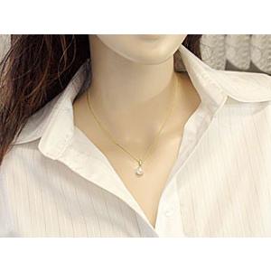 ★ペンダントヘッド、チャーム★ネックレス ダイヤモンド パールペンダント 真珠 パール トップ ペンダント アコヤ 本真珠 イエローゴールドk18 ダイヤ 18金 送料無料 セール SALE