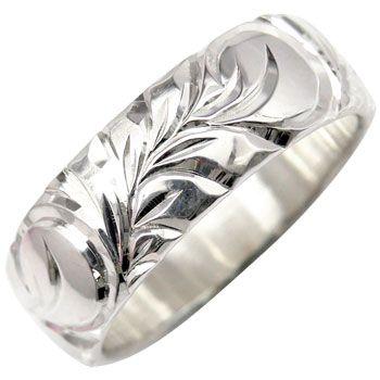 人気ブランドを ハワイアンジュエリー メンズ ハワイアンリング 指輪 ホワイトゴールドk18 18金ストレート 男性用 送料無料 日本全国送料無料 Www Ladislexia Net