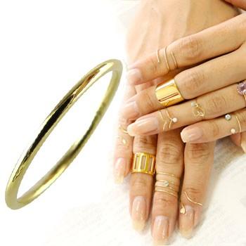 在庫限りセール 18金 リング ゴールド ファランジ イエローゴールドk18 関節 指輪 華奢 宝石なし 甲丸 ネイル レディース 人気 ストレート 送料無料 お気にいる Novaston Com