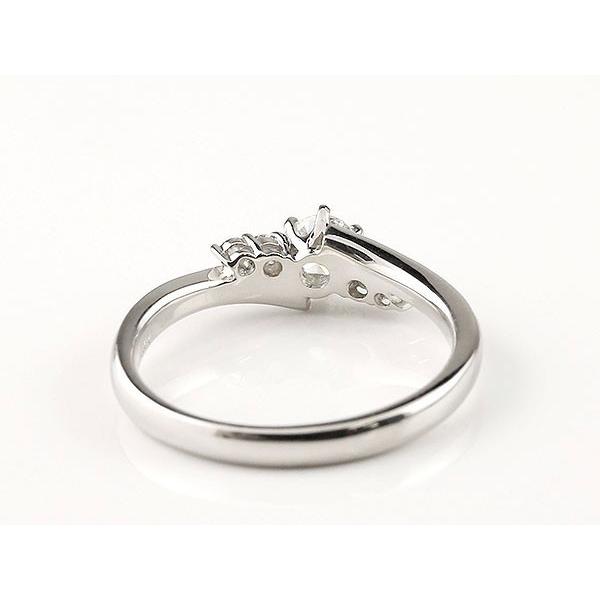 鑑定書付 ダイヤモンドリング 一粒 大粒VVS 指輪 ホワイトゴールドK18