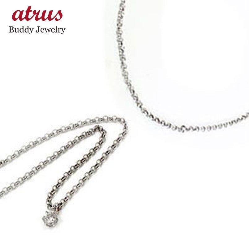 【中古品 】 ペアアンクレット ダイヤモンド ダイヤ 一粒ダイヤモンド 0.08ct ソリティア プレーン ホワイトゴールドK18 18金 チェーン レディース 送料無料 セール SALE 【PET1123015920】(39250円)