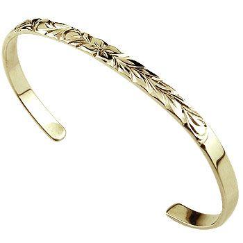 激安通販新作 ハワイアン バングル メンズ ハワイアンジュエリー あなたに合ったバングルをお造りします オーダーメイド ブレスレット 送料無料 男性用 イエローゴールドk10 10金 メンズアクセサリー Oyostate Gov Ng