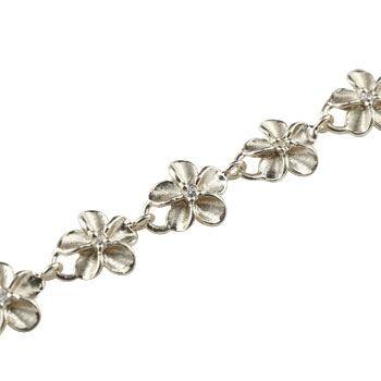 最安値に挑戦 ハワイアンジュエリー アンクレット ハワイアン 花 キュービックジルコニア シルバー 人気 czsa ジュエリー工房アトラス夢 通販 Yahoo ショッピング 公式の Www Dilmil Manado Go Id