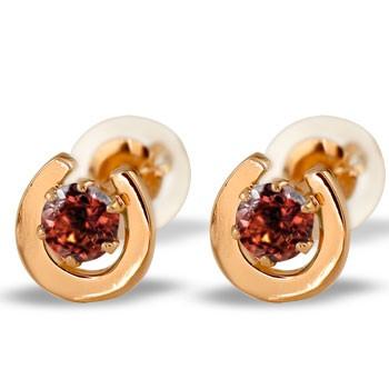 注目ブランド 18金 ピアス レディース 人気 馬蹄 ガーネット スタッド ホースシュー 1月誕生石 ピンクゴールドk18 天然石 蹄鉄 バテイ 宝石 18k 好評 Doctorshospital Com Pk