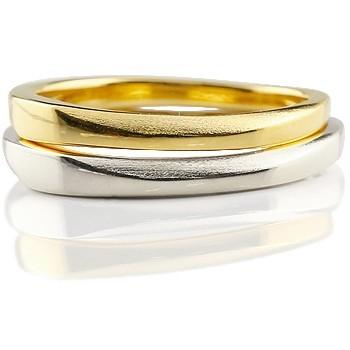 完売 超目玉 本物の素材 プラチナ ゴールド ペアリング シンプル ペアリング 結婚指輪 マリッジリング 地金リング プラチナ イエローゴールドk18 つや消し Pt900 18金 ストレート スイートペアリィー 送料無料 メンズアクセサリー Headshotsbar Com