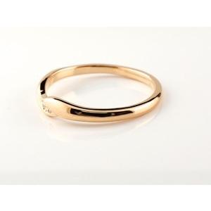 婚約指輪 ダイヤ エンゲージリング ダイヤモンドリング指輪 ピンクゴールドk18 18金 レディース ストレート プレゼント 女性 送料無料 セール SALE