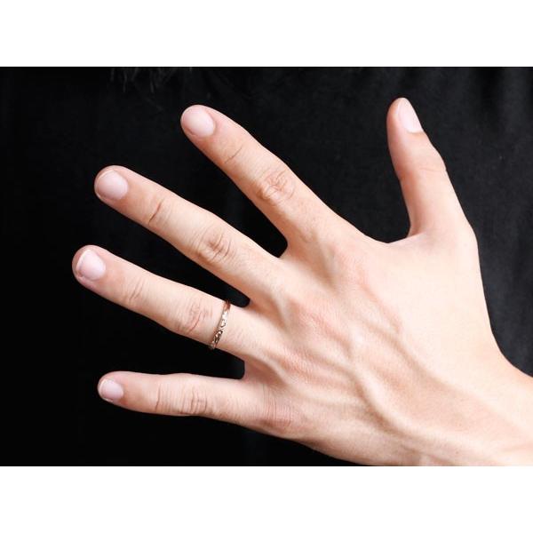 ハワイアンジュエリー メンズ ピンクゴールドk18リング 指輪 ハワイアンリング 地金 ストレート K18 男性用 送料無料 hgm ジュエリー工房アトラス夢 通販 Yahoo ショッピング