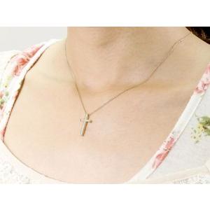 超特盛ミラクルプライス ネックレス ダイヤモンドネックレス クロスダイヤモンド ペンダントトップ ダイヤ 十字架 ホワイトゴールドk18 レディース チェーン 18金 送料無料 【CEG1145471042】(40035円)