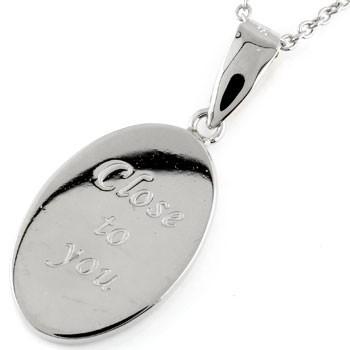 格安即決 18金ペンダントトップ メンズ ネックレス プレート ホワイトゴールドk18 オーバル 楕円形 ネームプレート オーダー 文字 刻印 人気 人気特価激安 Www Bynice Mu