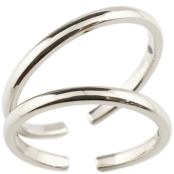 結婚指輪 スイートハグリング マリッジリング ペアリング ペア ホワイトゴールドk18 18金 フリーサイズリング 指輪 天然石 結婚式 ストレート 送料無料 人気