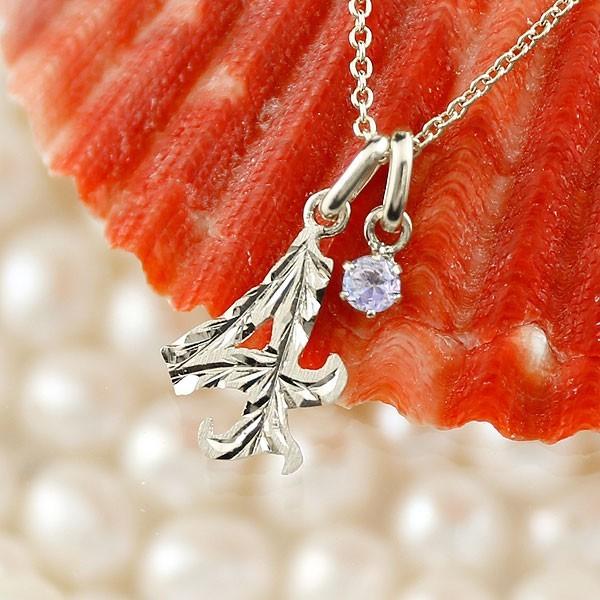 超激安 プラチナ ハワイアンジュエリー ネックレス メンズ 数字 4 タンザナイト ネックレス ペンダント トップ ナンバー Pt900 人気 12月誕生石 男性用 シンプル 正規品 Www sciences Africa