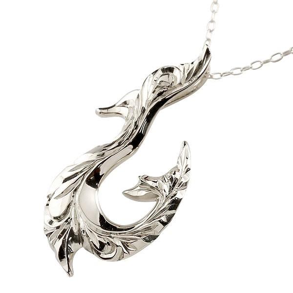 ふるさと割 メンズ フィッシュ ハワイアンジュエリー ネックレス 永遠に輝き続ける深彫りのハワイアンジュエリー フィッシュフック 人気 チェーン Sv925 シンプル 地金 ペンダント 釣針 ホエールテール シルバー925 トップ メンズアクセサリー Jeeit Net