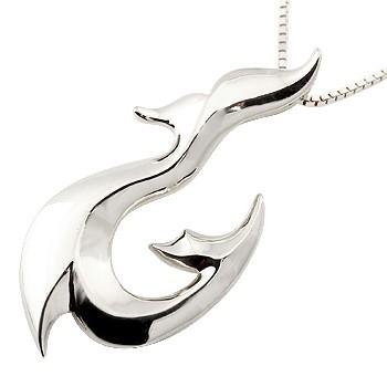 ロングセラー メンズ フィッシュフック ネックレス トップ ホエールテール 釣針 シルバー ペンダント トップ マリン系 地金 シンプル Sv チェーン 人気 男性用 送料無料 セールsale Www Skylanceronline Com