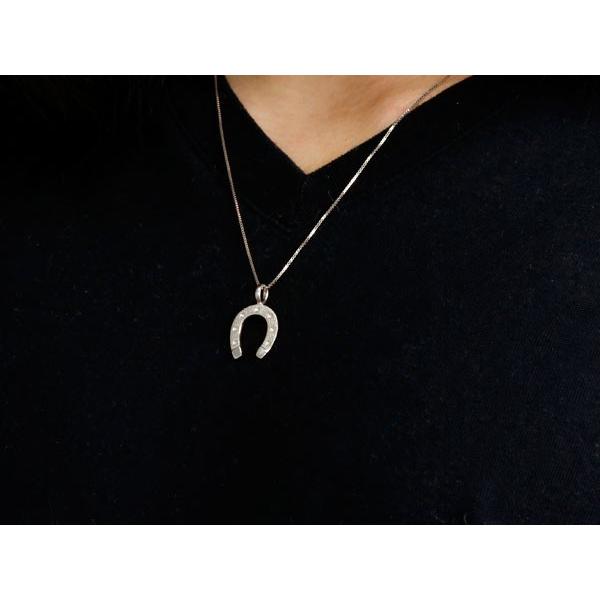 K10WG ホースシューネックレス✧*。 K10WG レイヤー ホースシュー ネックレス（036801） ｜ women