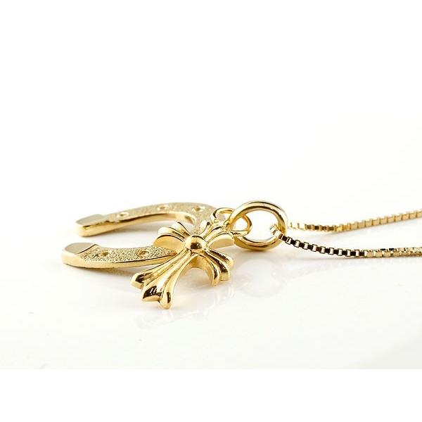 メンズ 馬蹄 ネックレス トップ クロス ペンダント イエローゴールドk10 ホースシュー 十字架 10金 シンプル 人気 蹄鉄バテイ 男性 送料無料 セール Sale yim ジュエリー工房アトラス夢 通販 Yahoo ショッピング