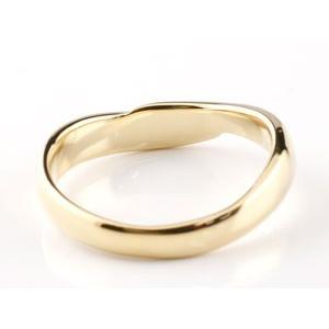 ほぼ未使用 リング ゴールド 指輪 イエローゴールドk10ピンキーリング 地金リング 宝石なし スパイラル ウェーブリング 10金 送料無料 セール SALE 【WSO7699405345】(26910円)