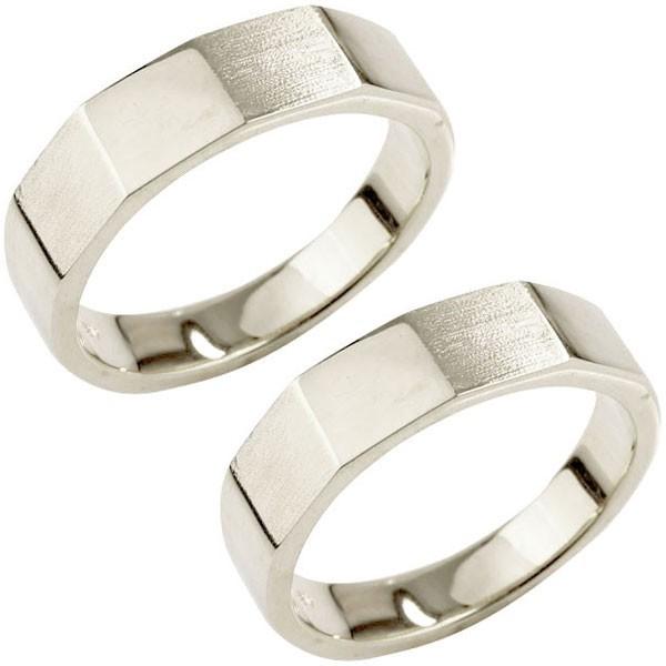 結婚指輪 安い メンズ ペアリング プラチナ Pt900 つや消し 印台 指輪