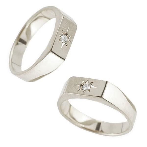 結婚指輪 ペアリング ペア プラチナ マリッジリング LGBTQ メンズ pt900 ダイヤモンド 印台 指輪 男性用 ダイヤリング トラスト 送料無料 セール SALE