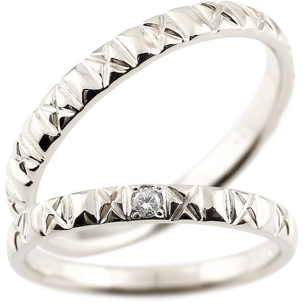 結婚指輪 ペアリング ペア マリッジリング ダイヤモンド シルバー925 sv925 アンティーク 結婚式 ストレートシルバー ダイヤリング 送料無料 セール SALE