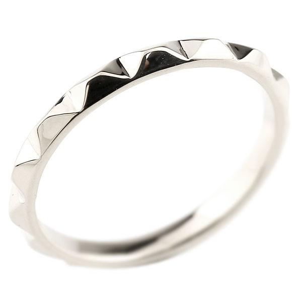 婚約指輪 エンゲージリング 指輪 ホワイトゴールドk10 レディース 地金リング 10金 プレゼント 女性 送料無料 セール SALE