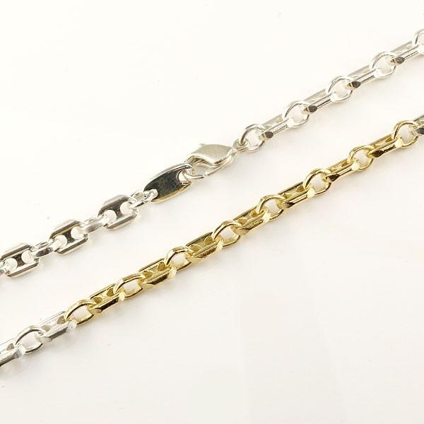 人気ブランド 18金ペンダントトップ メンズ ネックレス 喜平 チェーン シルバー925 イエローゴールドk18 コンビチェーン デザインチェーン 50cm地金キヘイjチェーン 激安の Sribalajicaffe Com