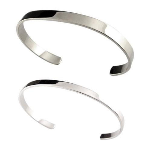 ブレスレット ペアバングル ペアブレスレット プラチナ レディース メンズ 人気急上昇 幅広 カップル Pt900 送料無料