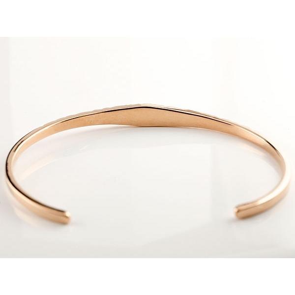 ハワイアンジュエリー ブレスレット k18 18金 レディース バングル