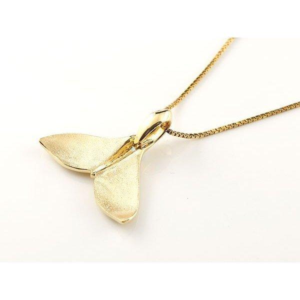 ハワイアンジュエリー ネックレス ダイヤモンド 18金 トップ メンズ