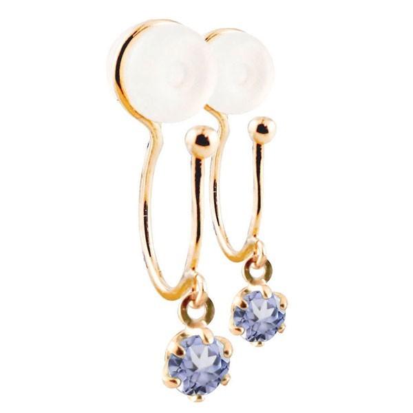 現金特価 メンズ イヤーカフ イヤリング タンザナイト ピンクゴールドk18 シリコン クリップ式 ノンホールピアス メンズ イヤーカフイヤリング 18金 送料無料 人気 最安 Nooitmeergrasmaaien Be