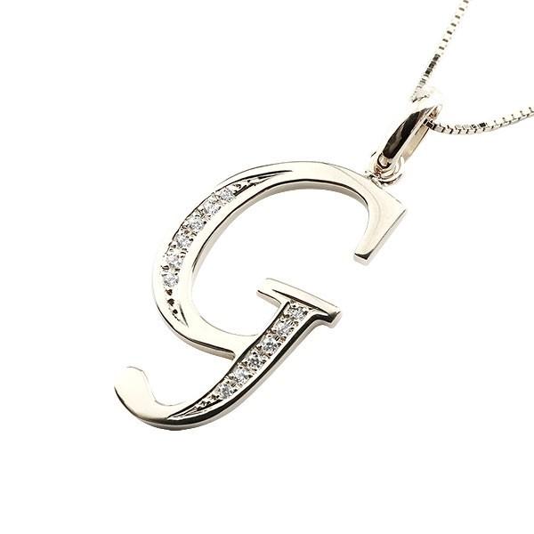 新版 イニシャル ネーム メンズ G ネックレス トップ ダイヤモンド シルバー925 ペンダント トップ アルファベット チェーン 人気 男性 ダイヤ レビューで送料無料 Duxnutrition A8brands Com