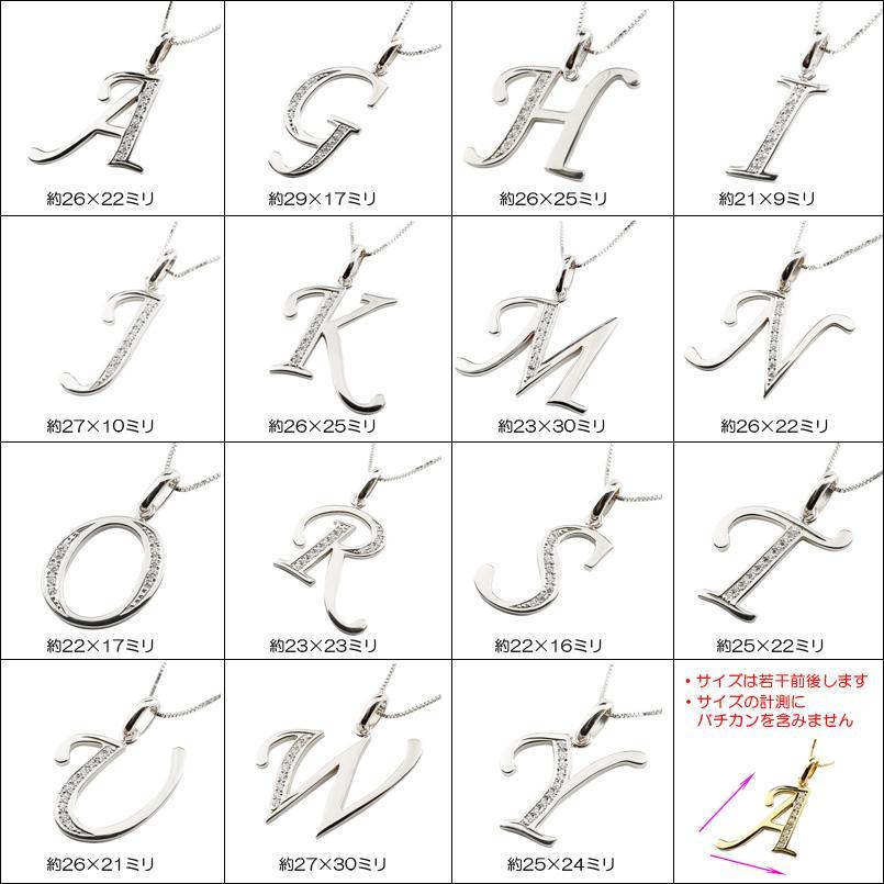 ハワイアンジュエリー ネーム メンズ 選べるイニシャル ネックレス